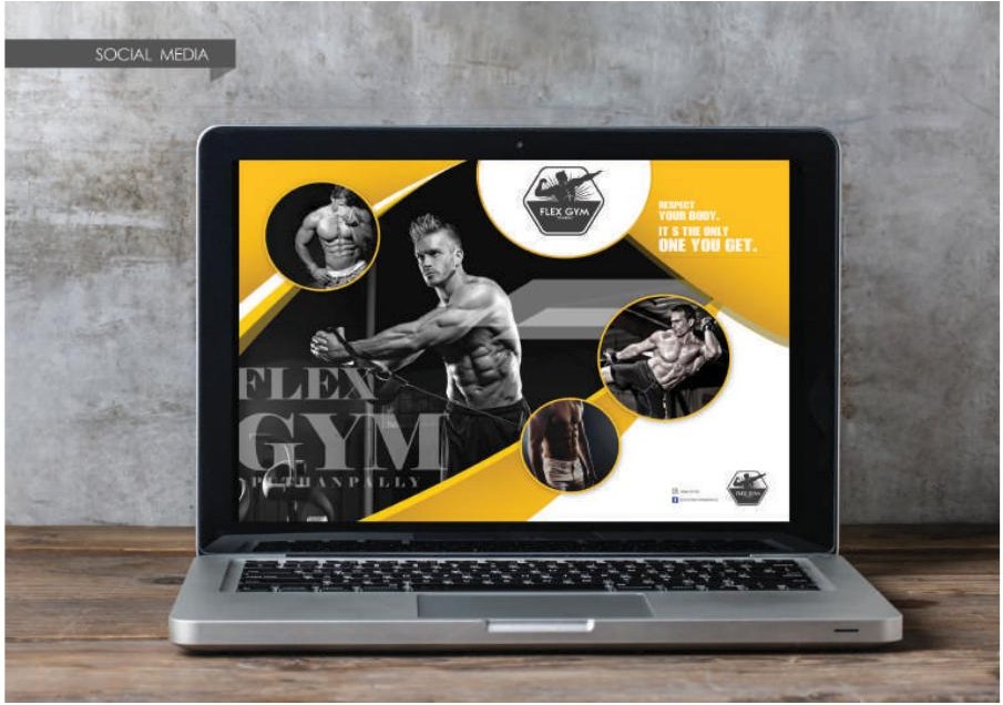 Flex Gym social media creative